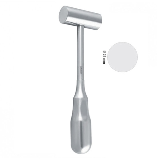 [FC.030.205|--|F59-840-20R|R59-840-20R] Mallet Arnett ø 25mm, 205mm