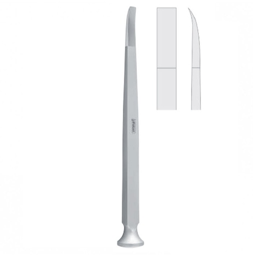 [FC.035.160|--|F59-856-16R|R59-856-16R] Osteotome splitting Arnett 6mm, 160mm