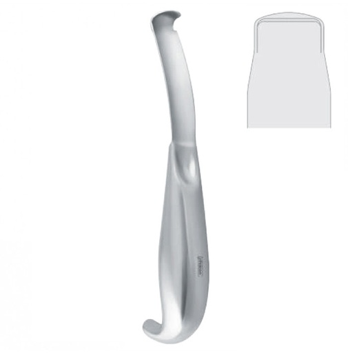 [FC.045.170|--|F59-889-17R|R59-889-17R] Retractor mandibular body Arnett 170mm